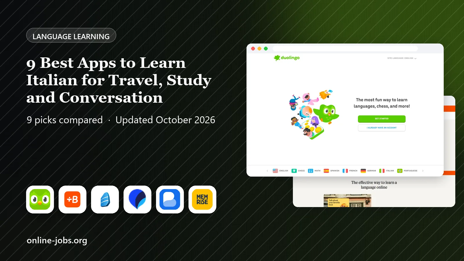 9 Best Apps to Learn Italian for Travel, Study and Conversation