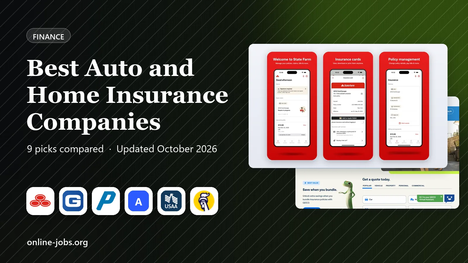 Best Auto and Home Insurance Companies in 2026: 9 Companies Compared