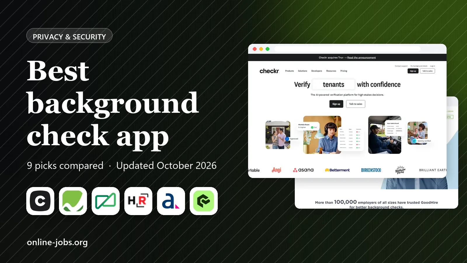 Best background check app in 2026: 9 services Compared
