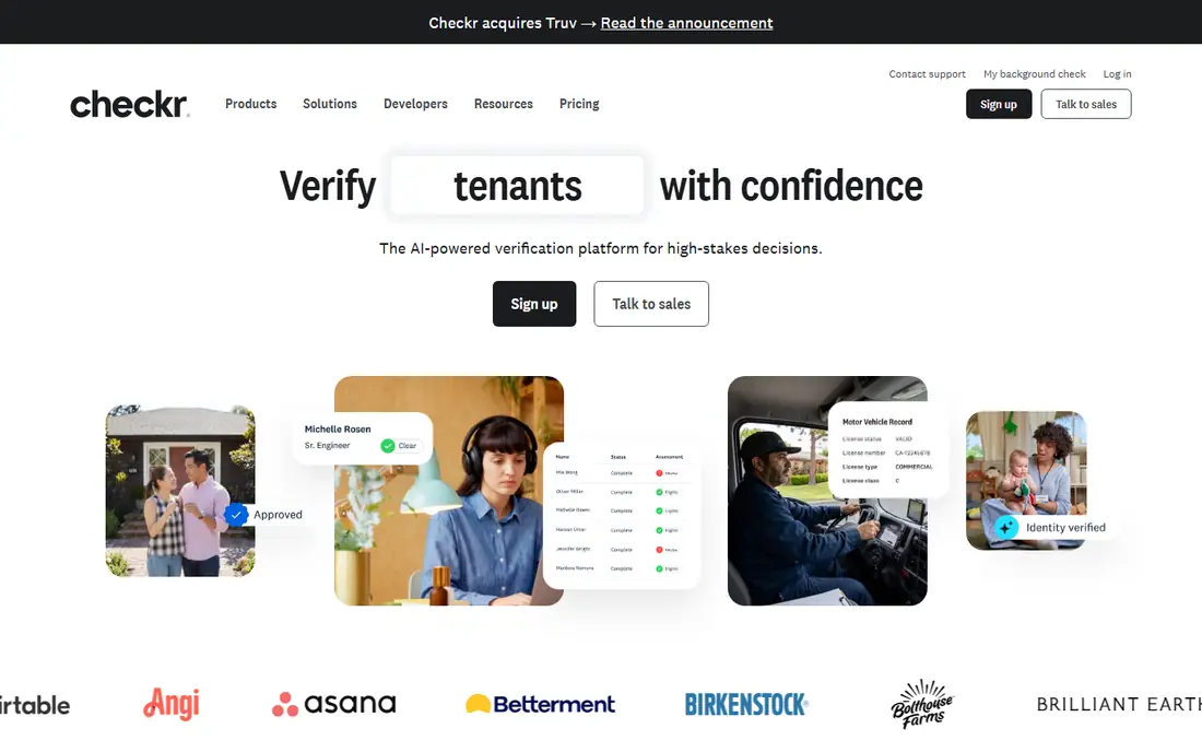 Checkr website