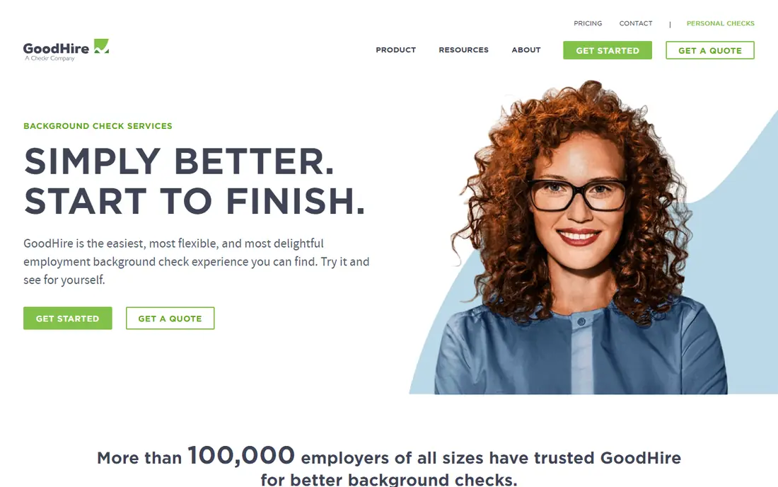 GoodHire website