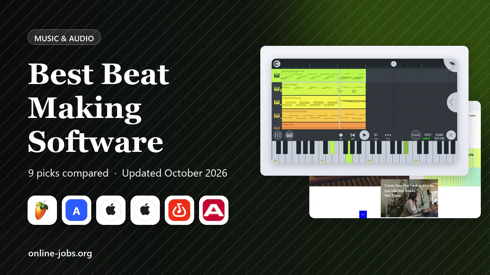 Best Beat Making Software in 2026: 9 Tools Compared