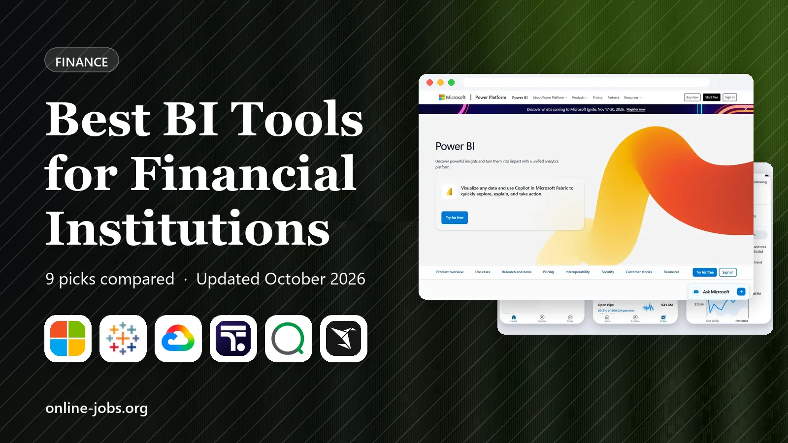 Best BI Tools for Financial Institutions in 2026: 9 Tools Compared