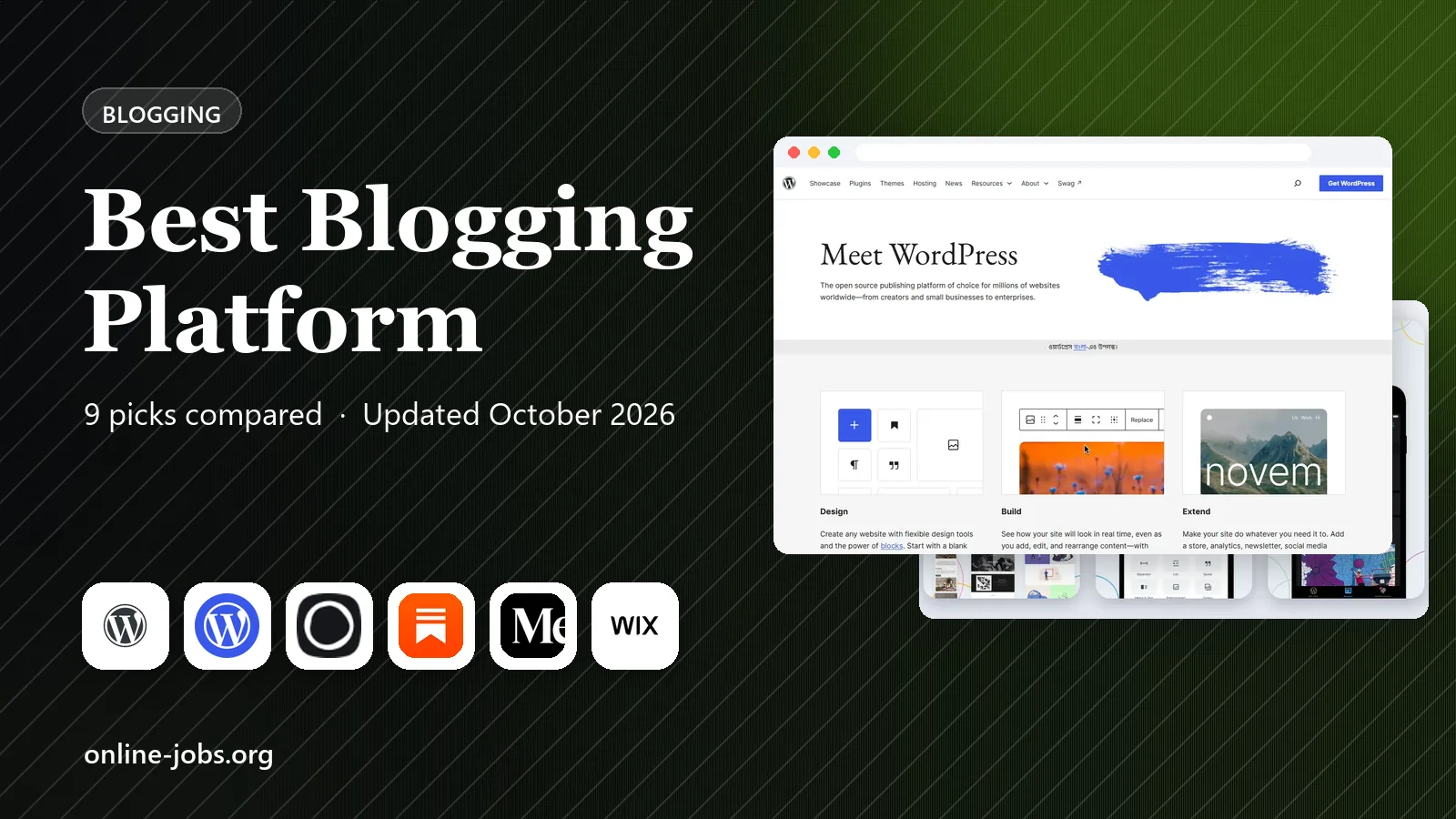 Best Blogging Platform in 2026: 9 Platforms Compared