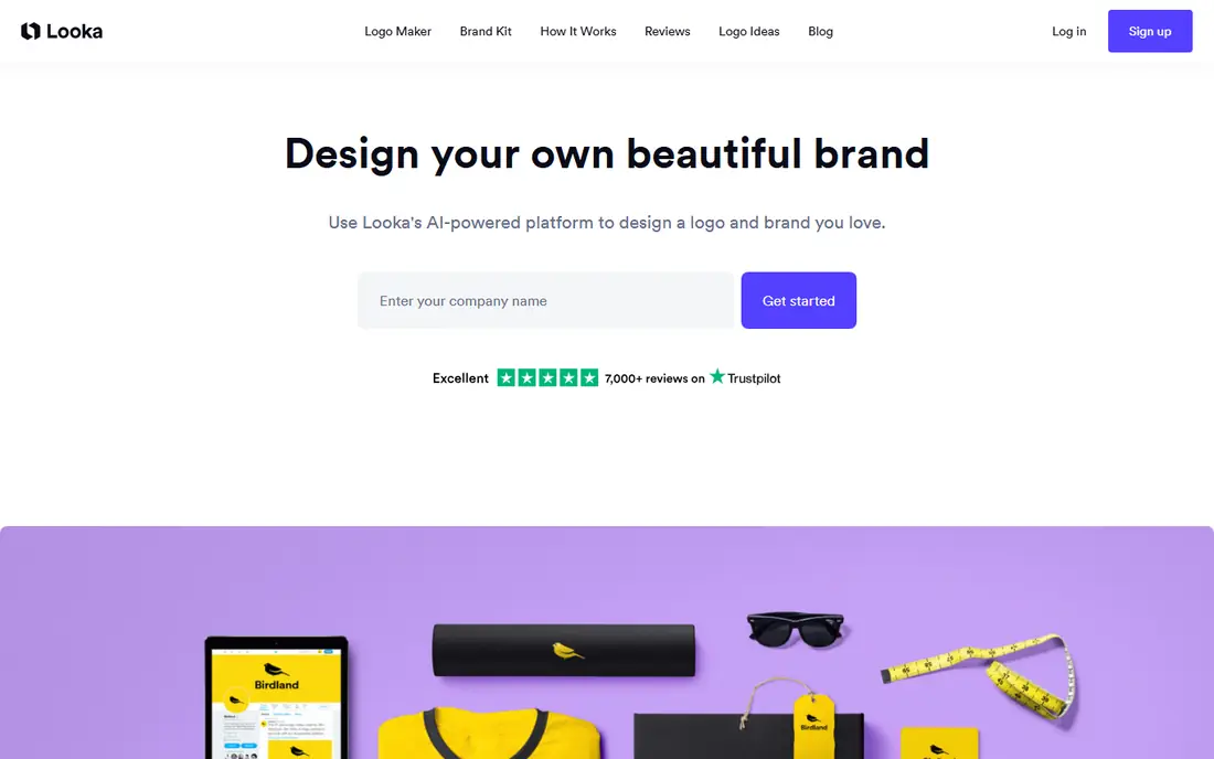 Looka website