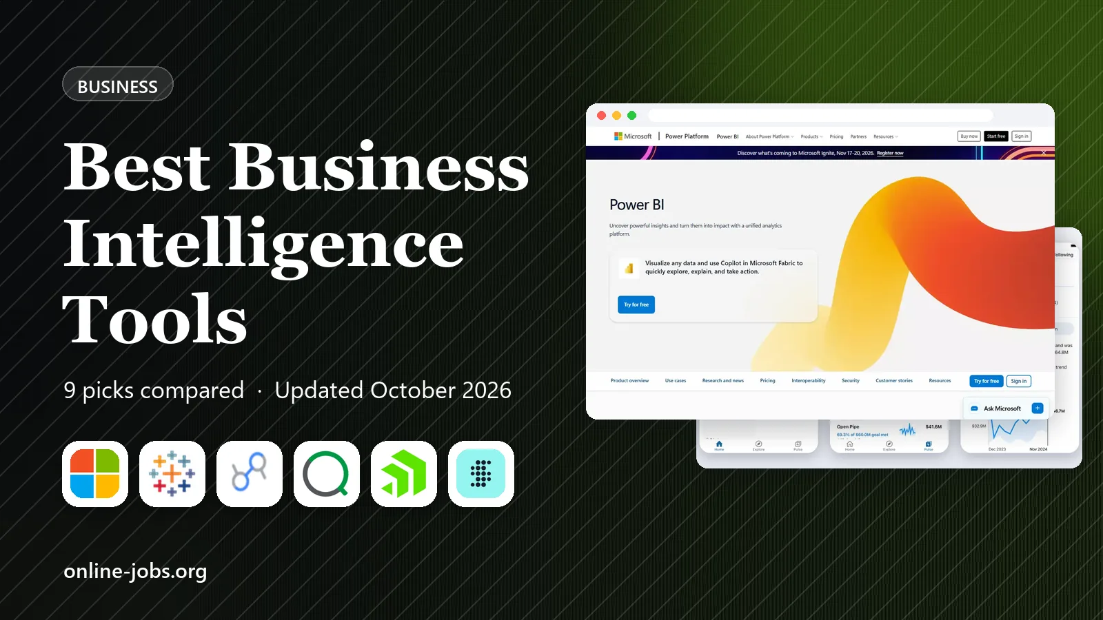 Best Business Intelligence Tools in 2026: 9 Tools Compared