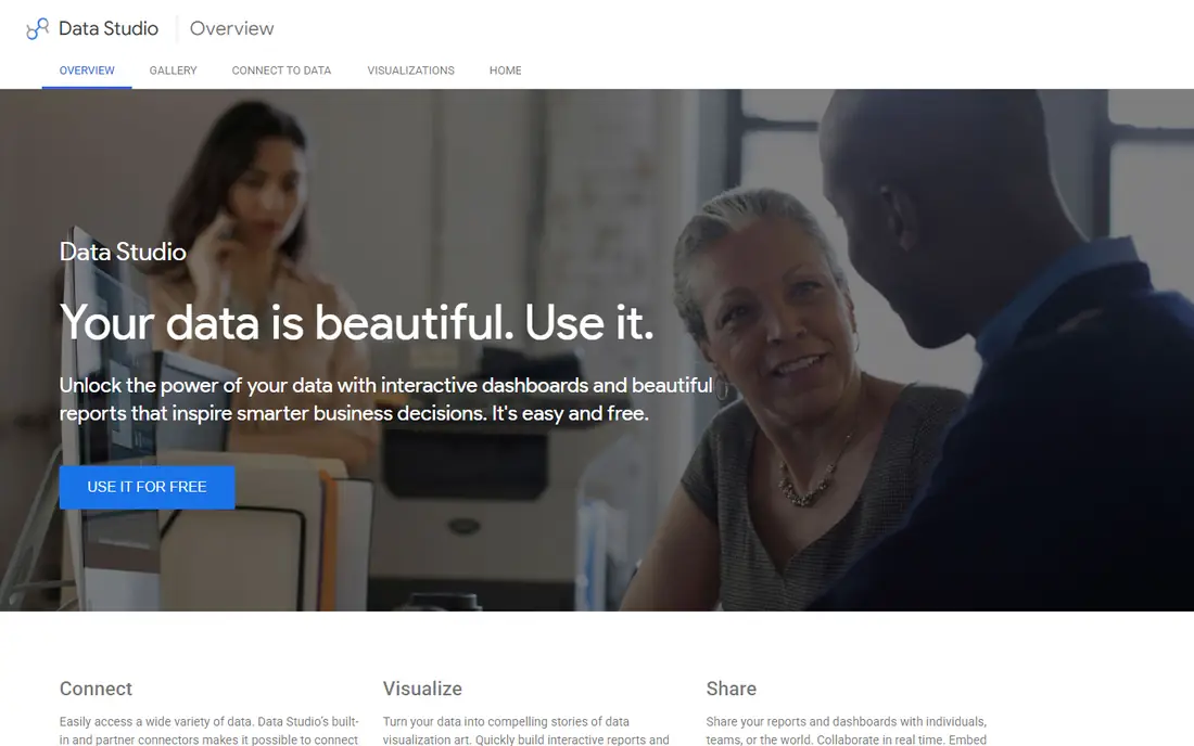 Looker Studio website