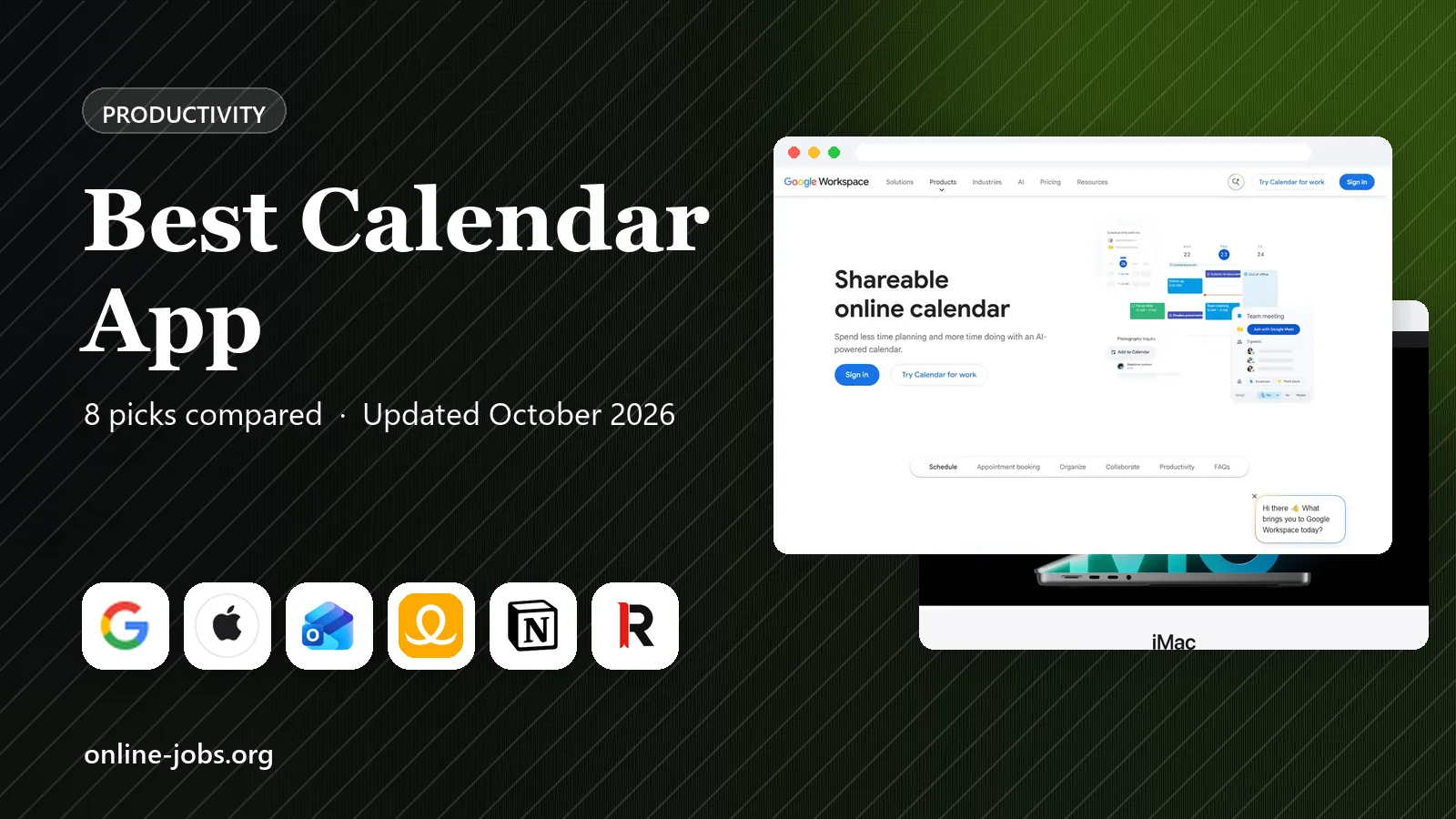 Best Calendar App in 2026: 8 Apps Compared