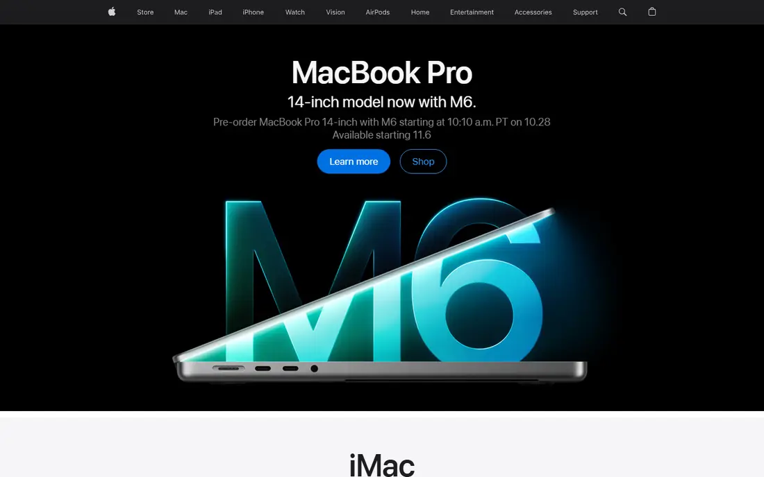 Apple Calendar website