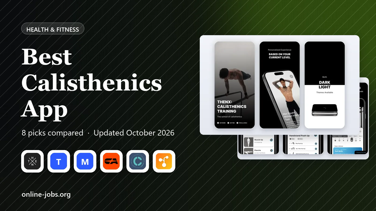 Best Calisthenics App in 2026: 8 Apps Compared