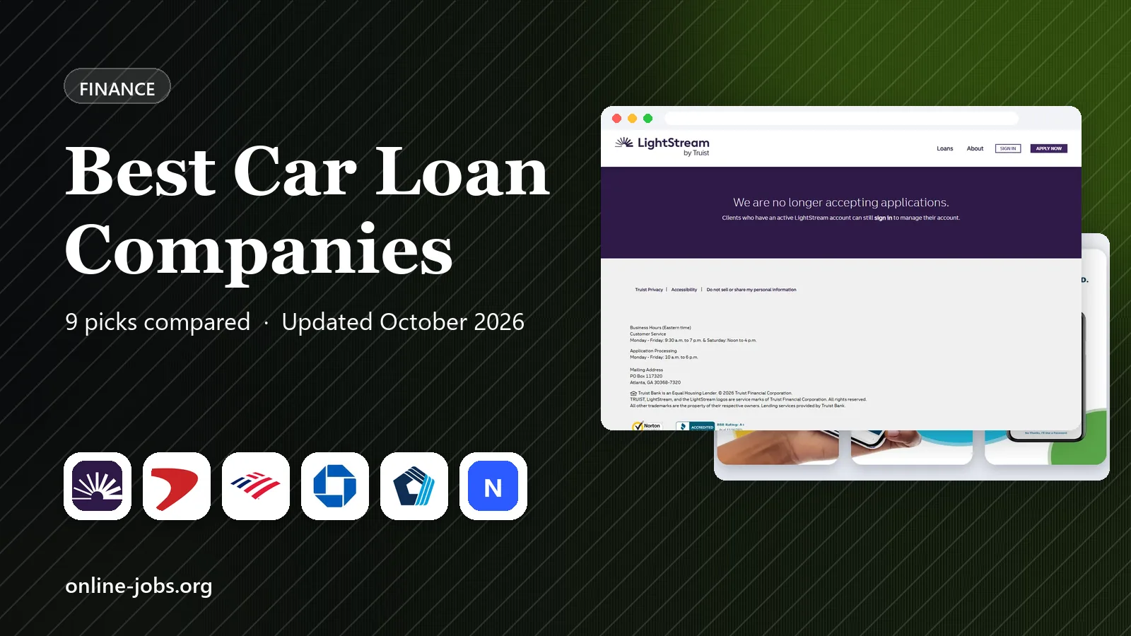 Best Car Loan Companies in 2026: 9 Companies Compared