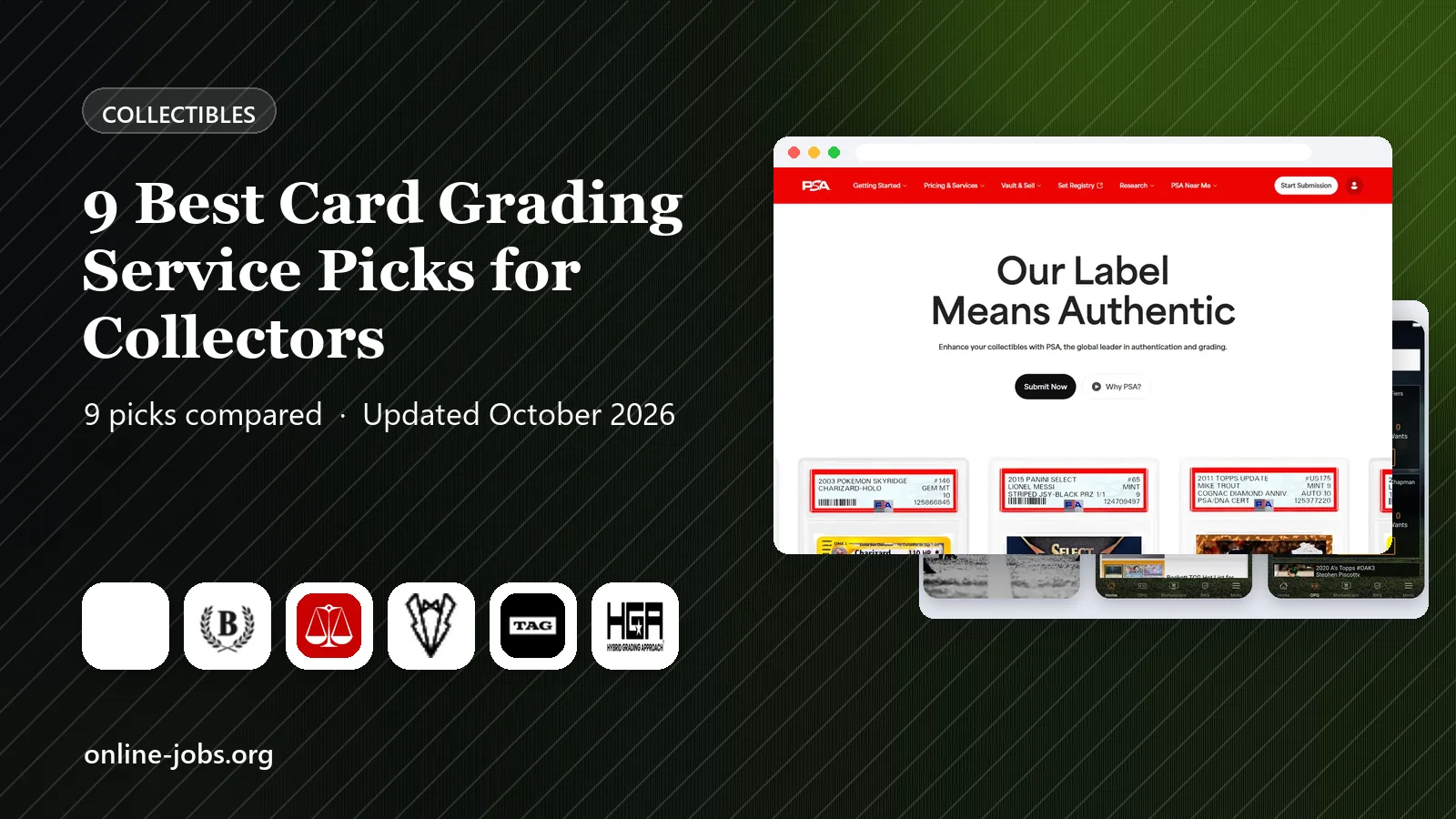 9 Best Card Grading Service Picks for Collectors