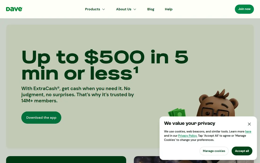 Dave website