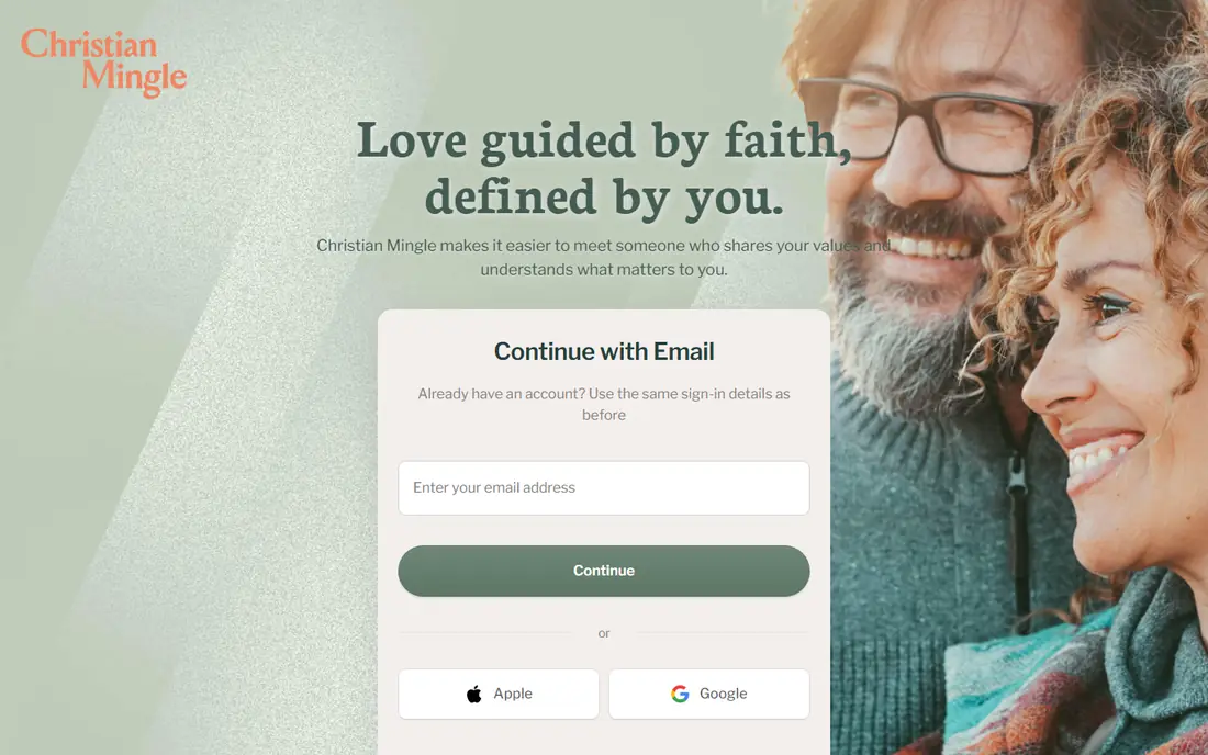Christian Mingle website