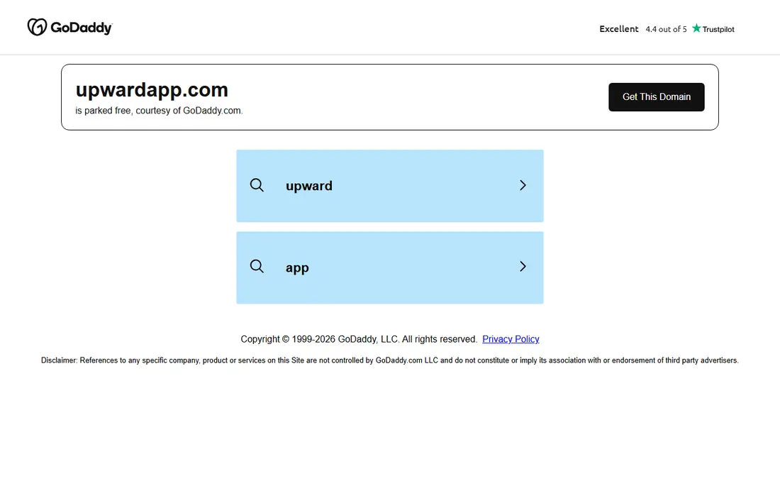 Upward website