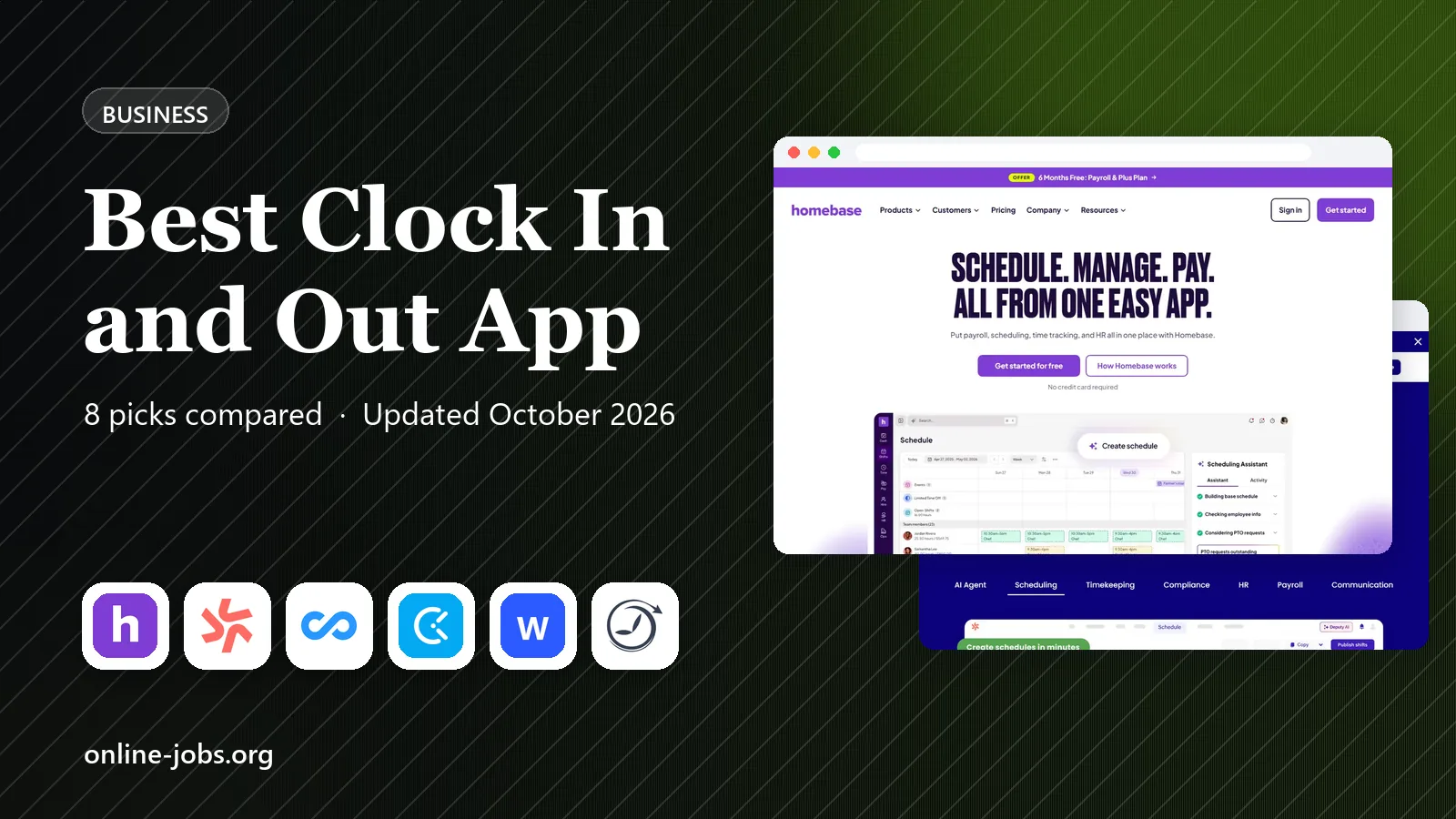 Best Clock In and Out App in 2026: 8 Apps Compared