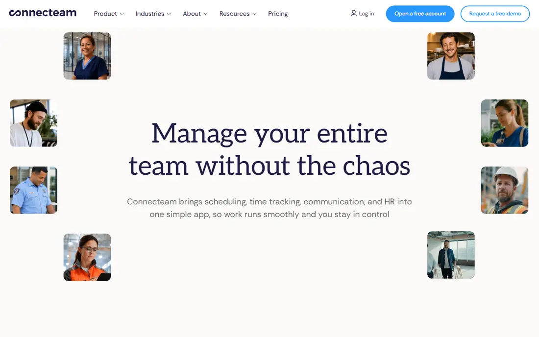 Connecteam website