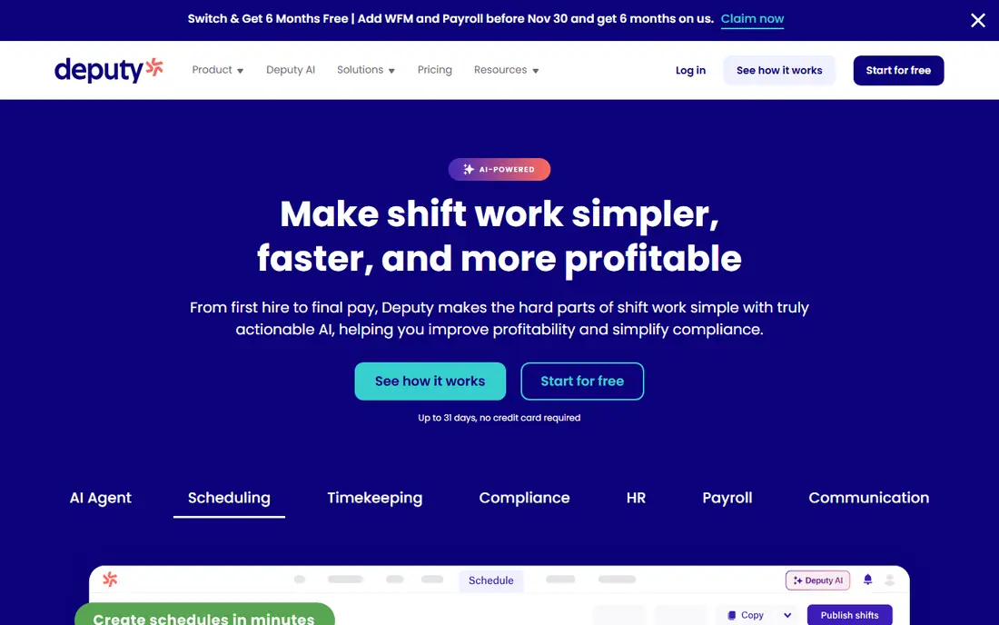 Deputy website