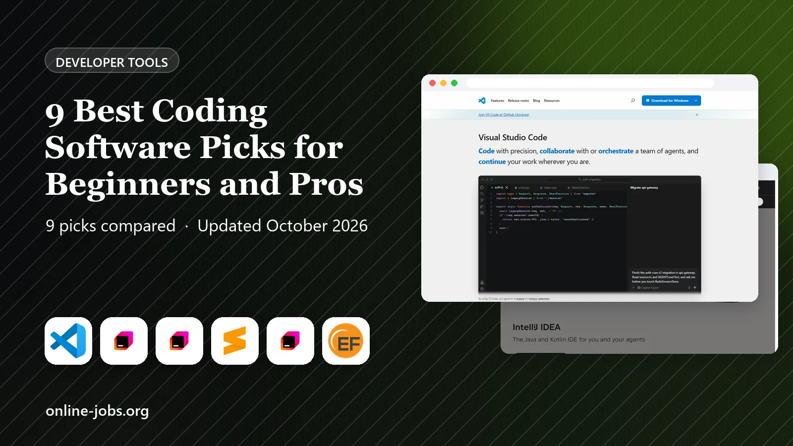 9 Best Coding Software Picks for Beginners and Pros