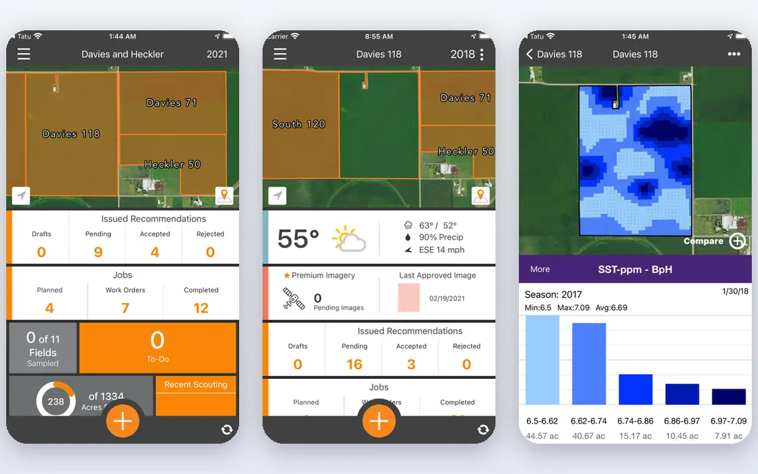 ProEst app screenshots