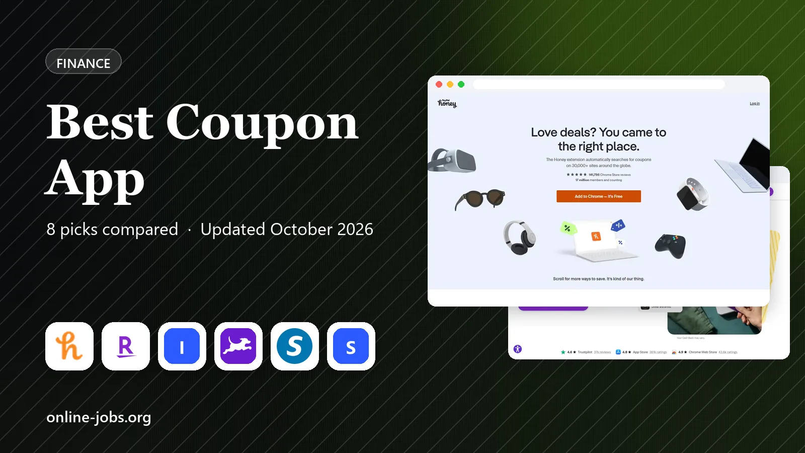 Best Coupon App in 2026: 8 Apps Compared