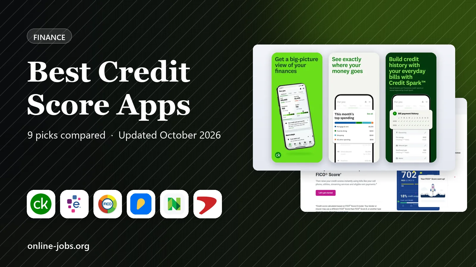 Best Credit Score Apps in 2026: 9 Apps Compared