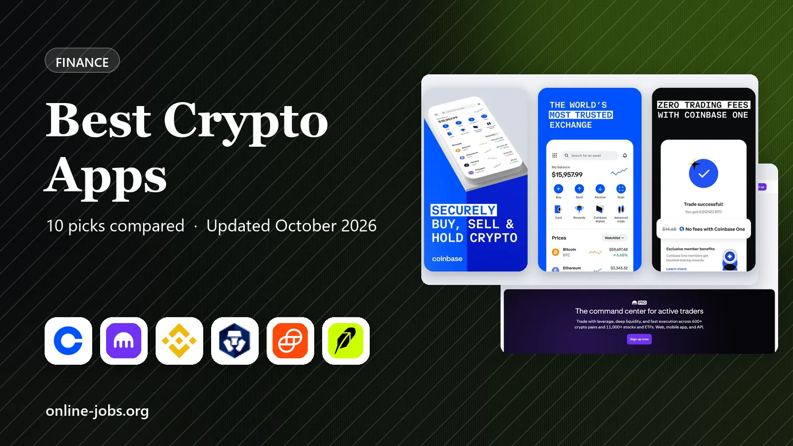 Best Crypto Apps in 2026: 10 Apps Compared