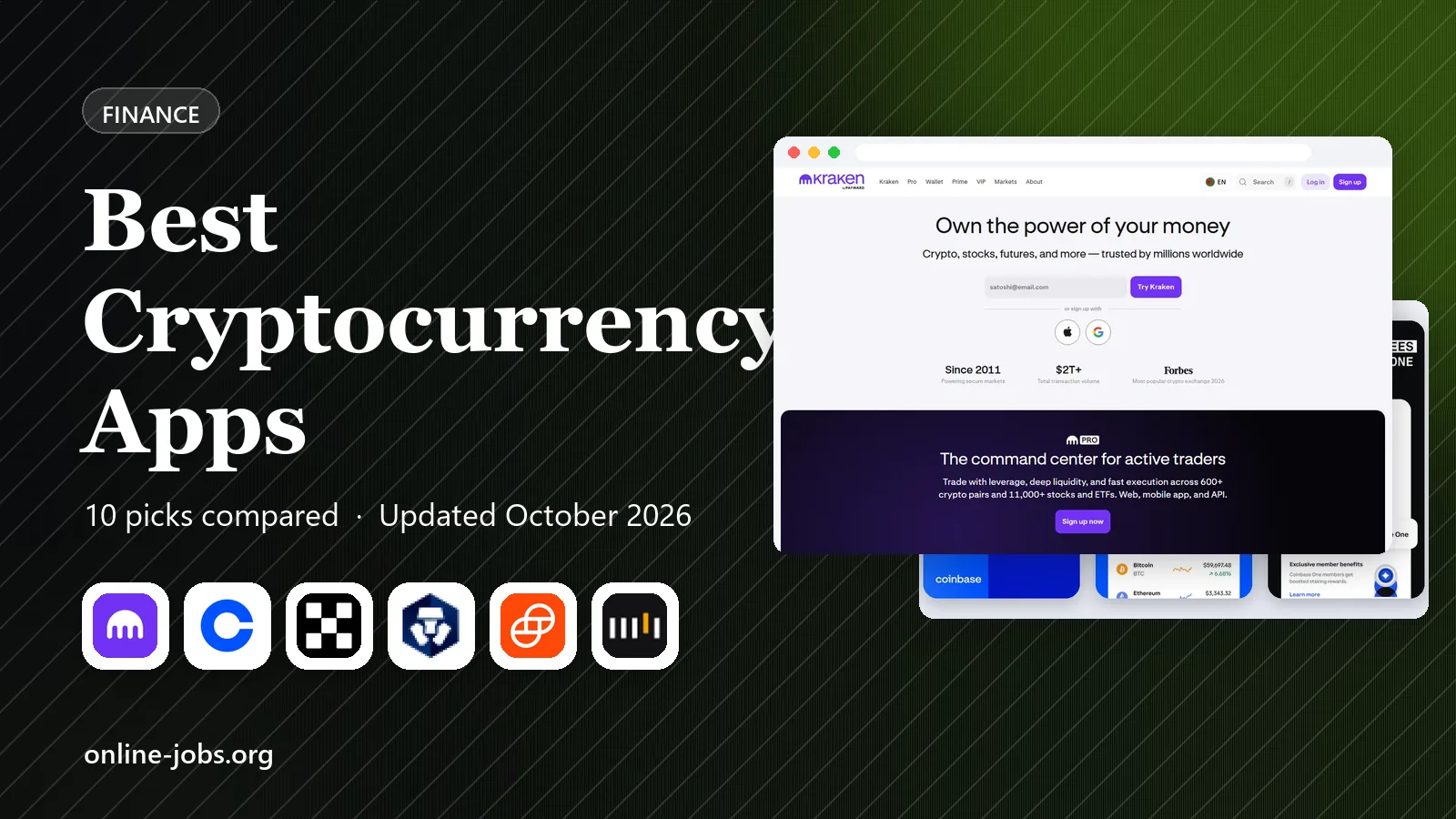 Best Cryptocurrency Apps in 2026: 10 Apps Compared