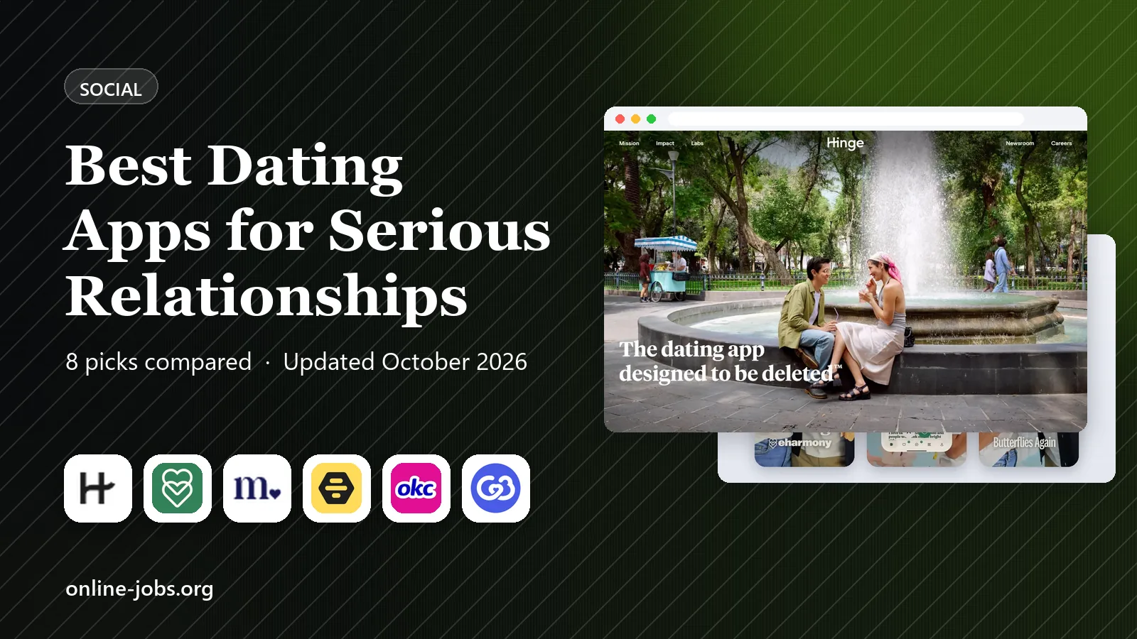 Best Dating Apps for Serious Relationships in 2026: 8 Apps Compared