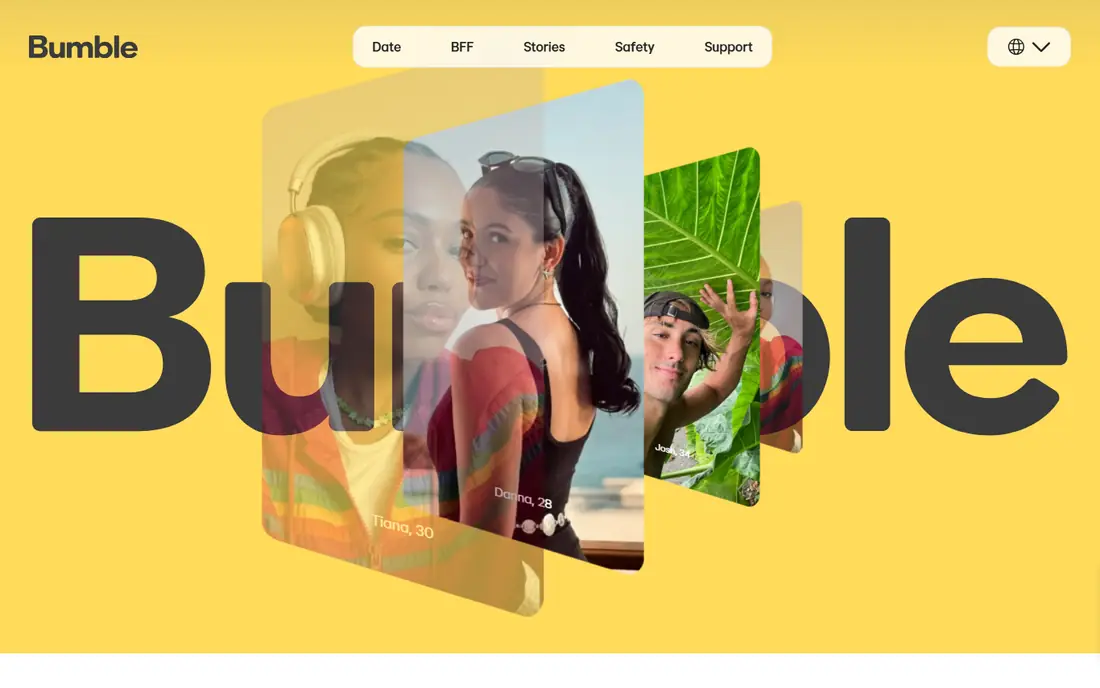 Bumble website