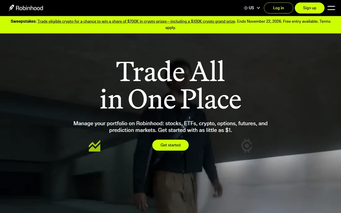 Robinhood website