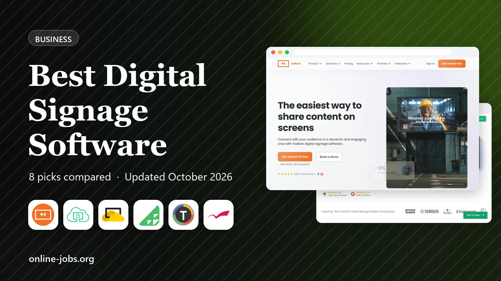 Best Digital Signage Software in 2026: 8 Products Compared