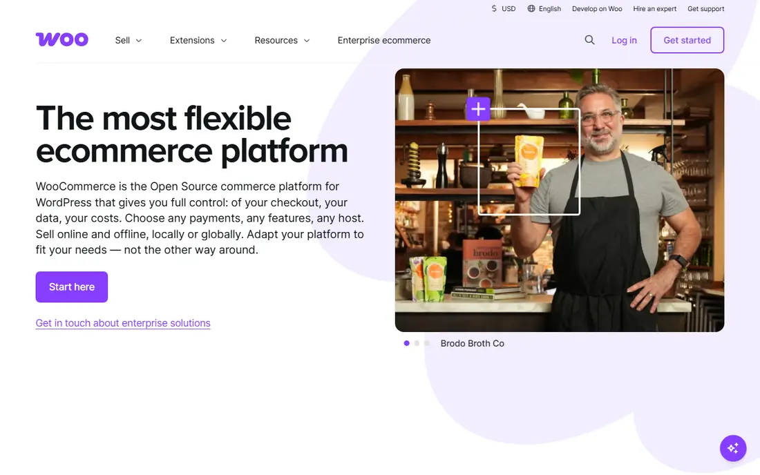 WooCommerce website