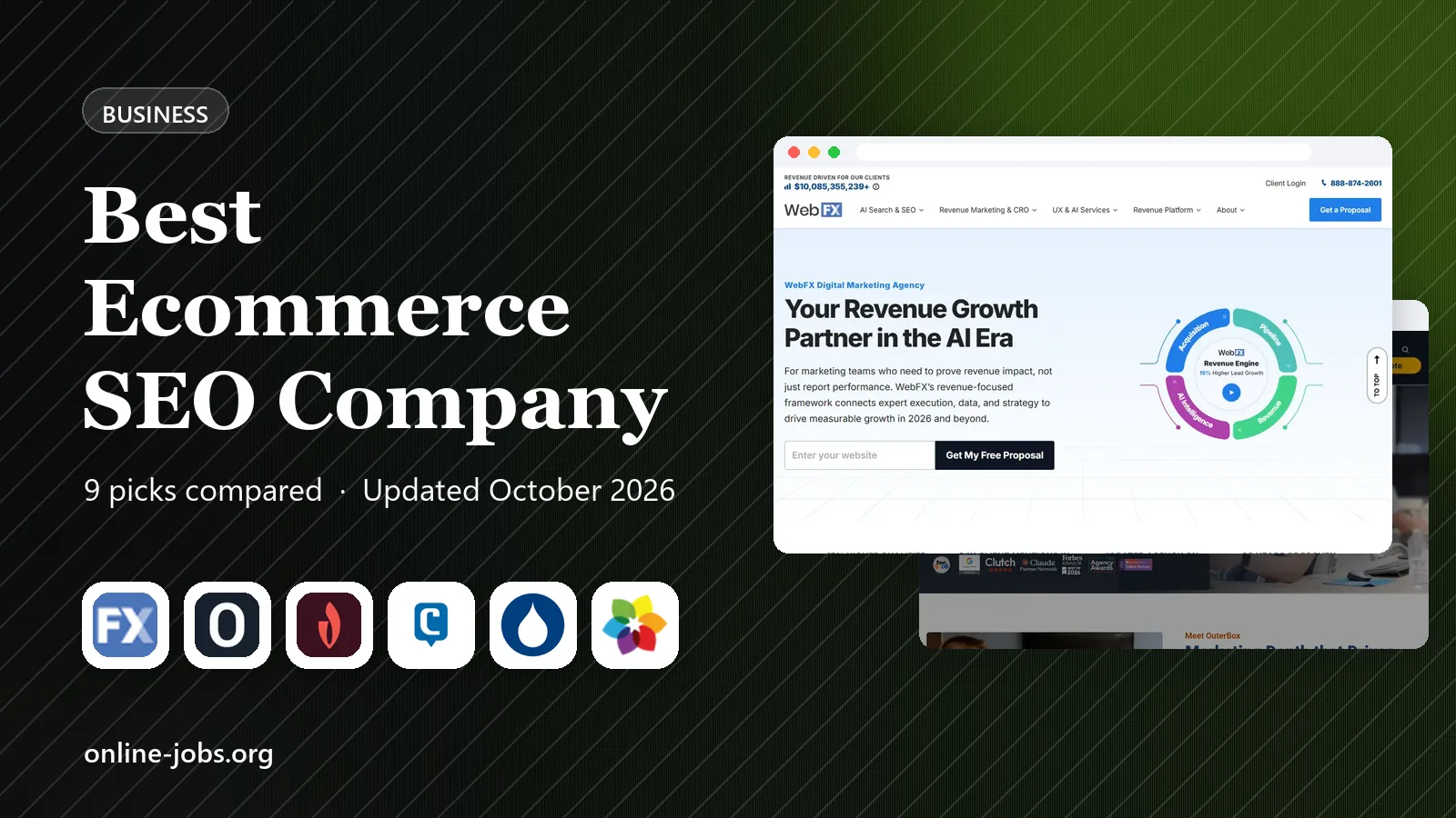 Best Ecommerce SEO Company in 2026: 9 Companies Compared