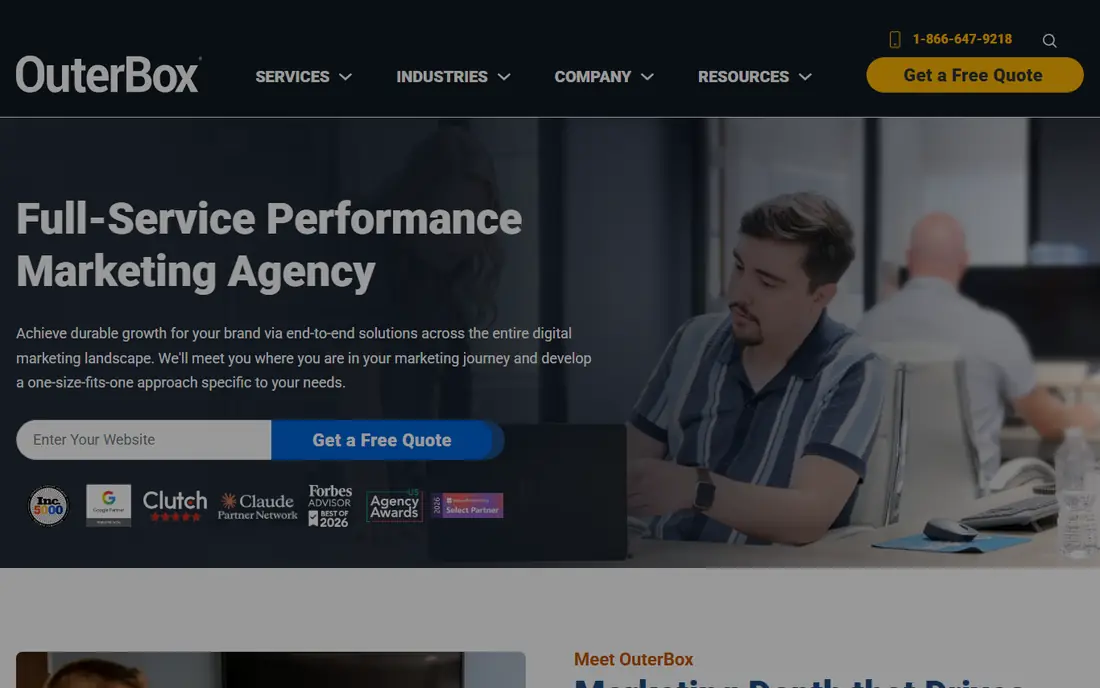 OuterBox website