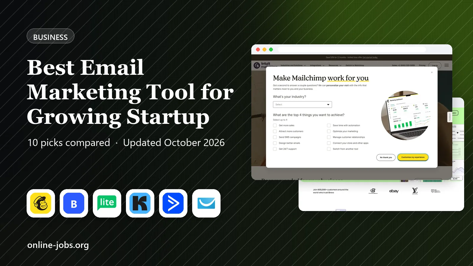 Best Email Marketing Tool for Growing Startup in 2026: 10 Tools Compared