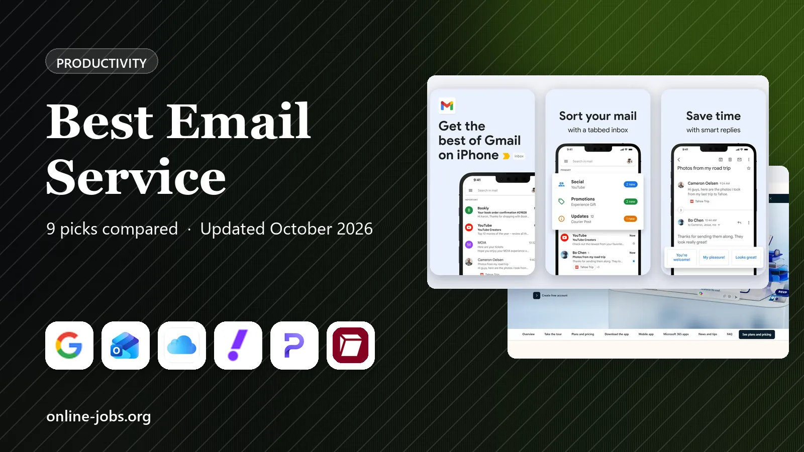Best Email Service in 2026: 9 Services Compared
