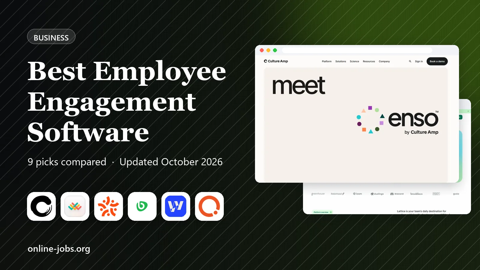 Best Employee Engagement Software in 2026: 9 Tools Compared
