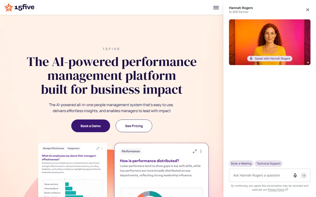 15Five website