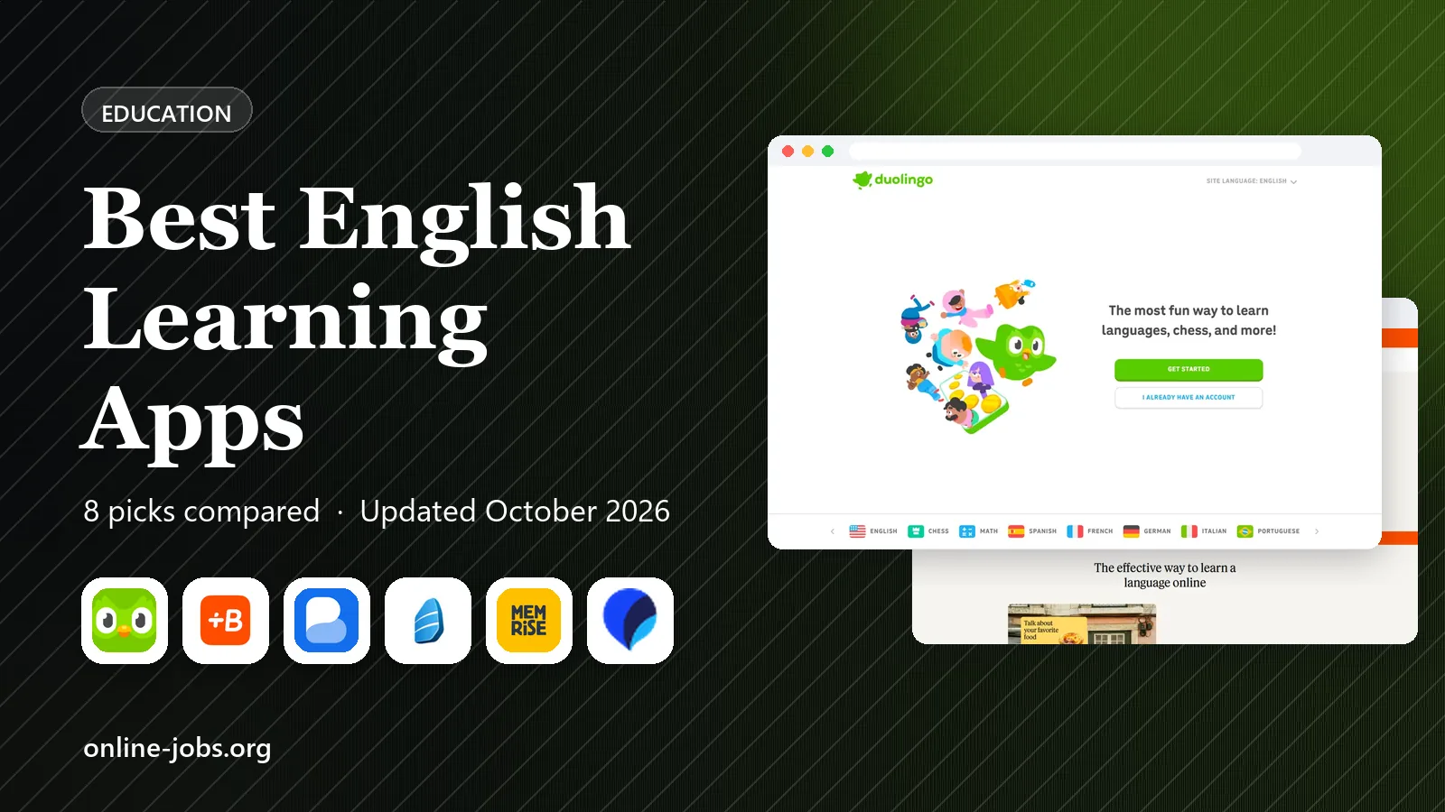 Best English Learning Apps in 2026: 8 Products Compared