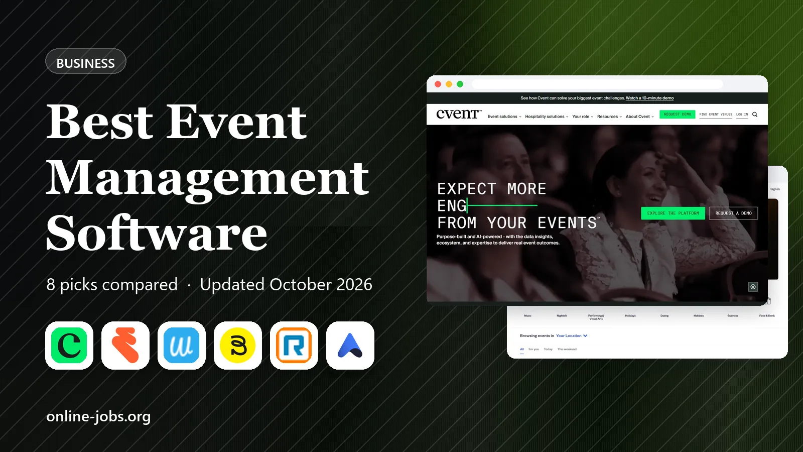 Best Event Management Software in 2026: 8 Platforms Compared