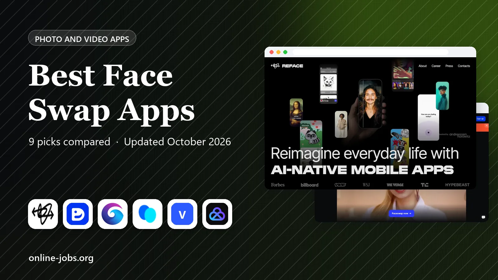 Best Face Swap Apps in 2026: 9 Tools Compared