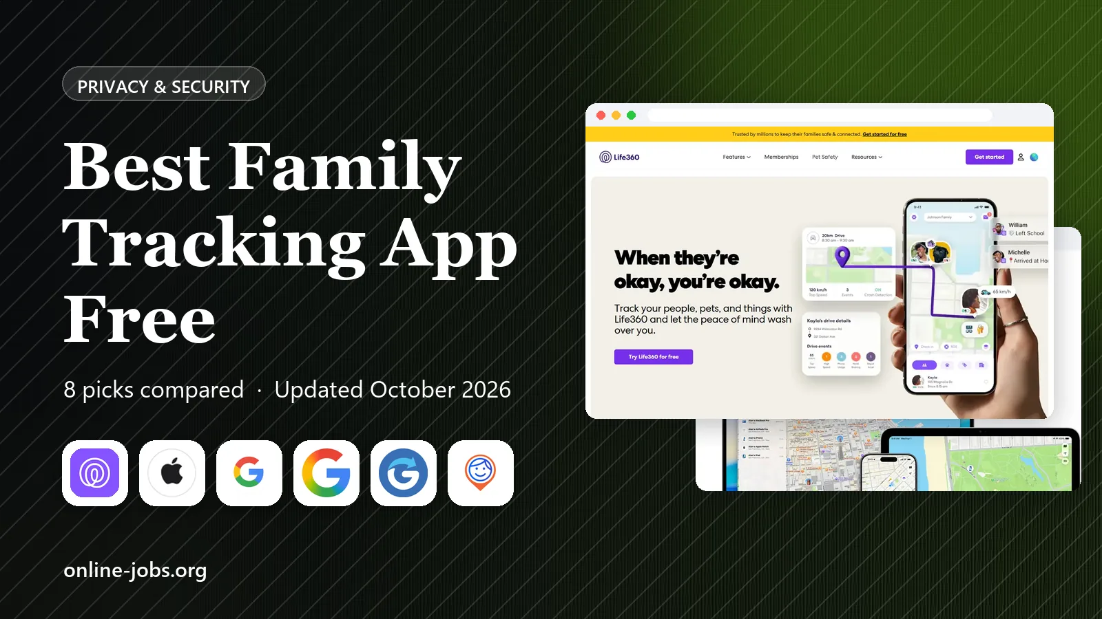 Best Family Tracking App Free in 2026: 8 Apps Compared
