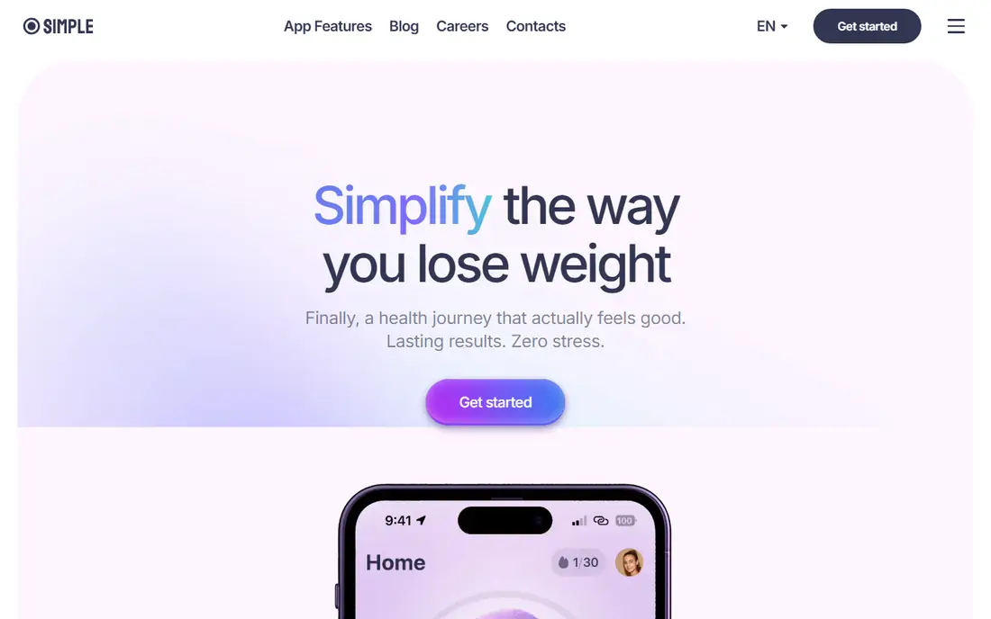Simple website