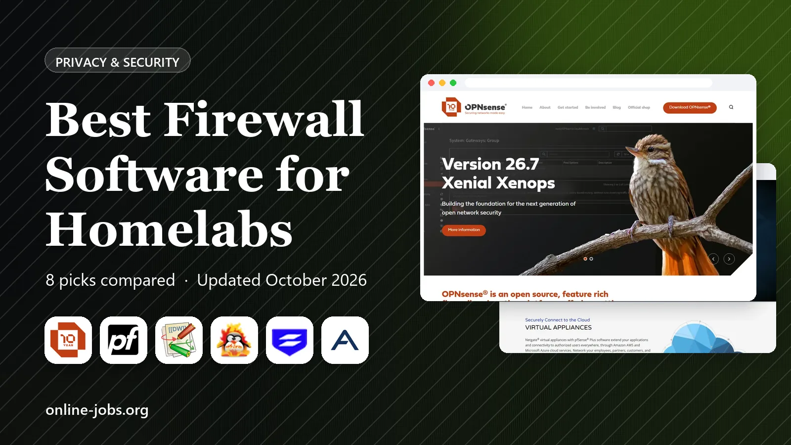 Best Firewall Software for Homelabs in 2026: 8 Tools Compared