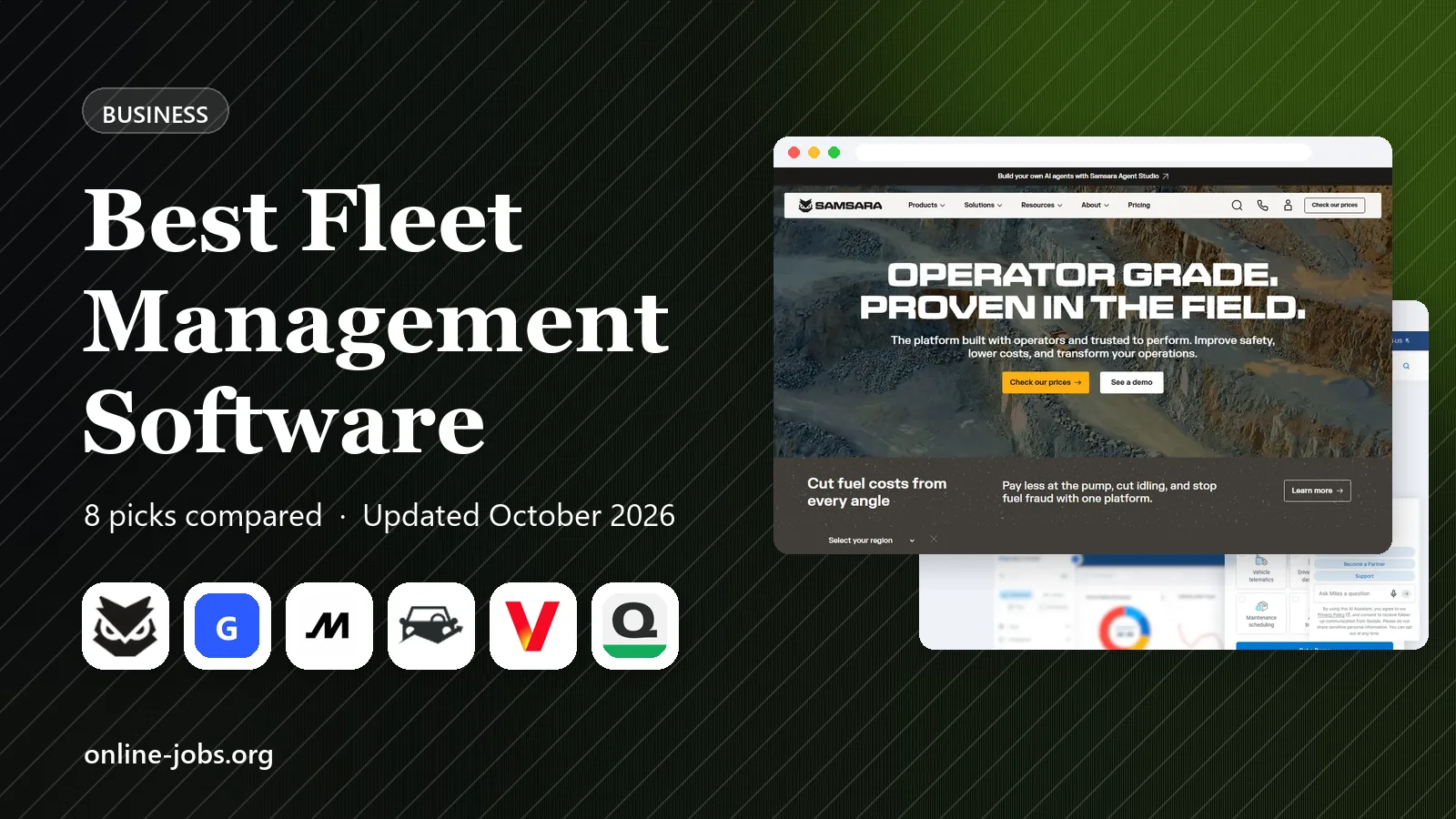 Best Fleet Management Software in 2026: 8 Tools Compared