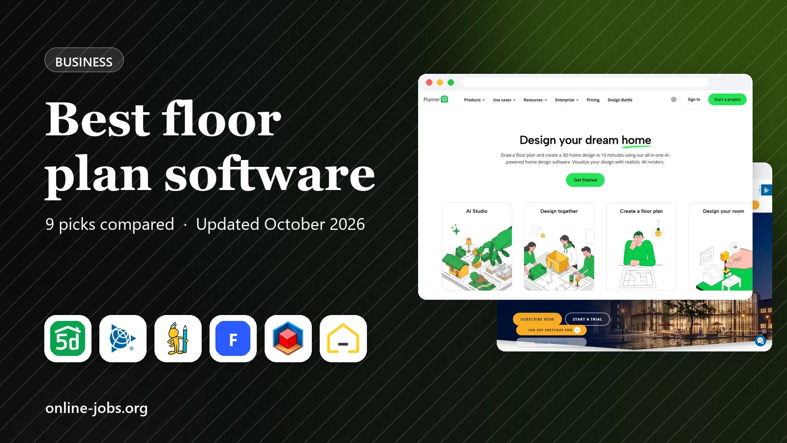 Best floor plan software in 2026: 9 tools Compared