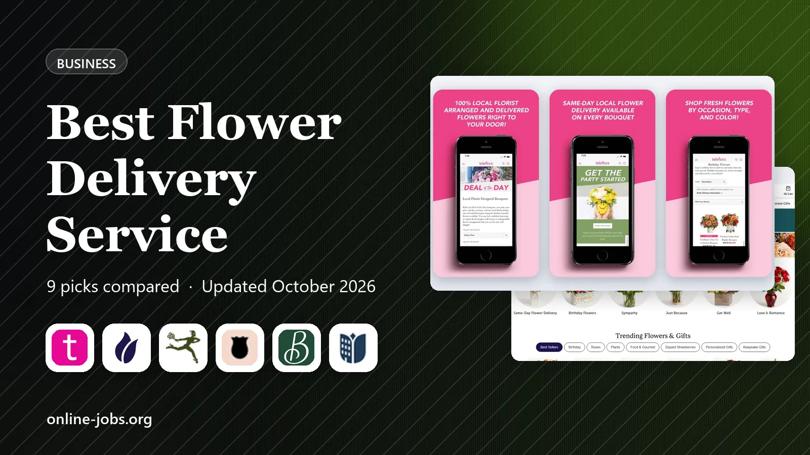 Best Flower Delivery Service in 2026: 9 Services Compared