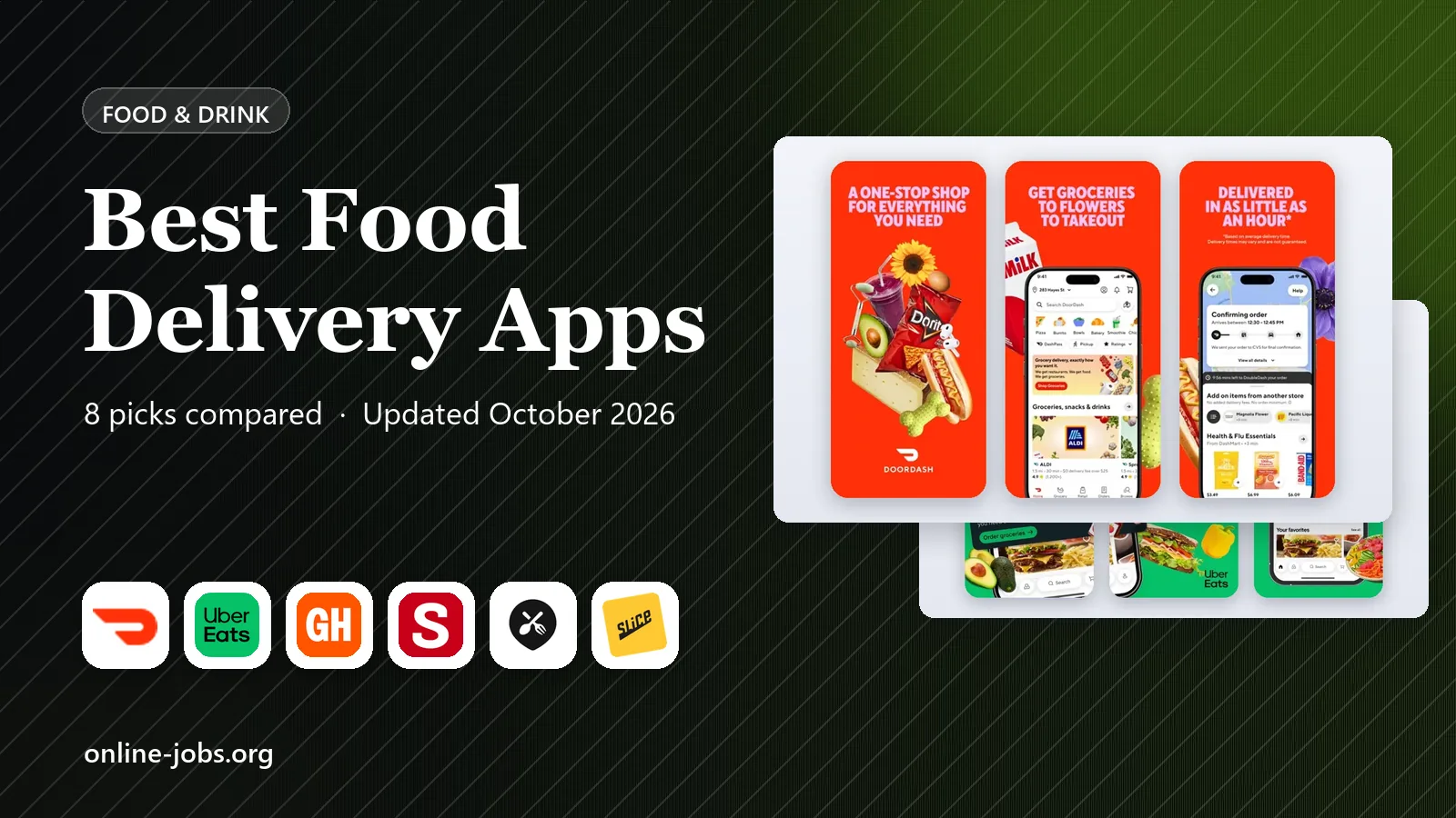 Best Food Delivery Apps in 2026: 8 Apps Compared