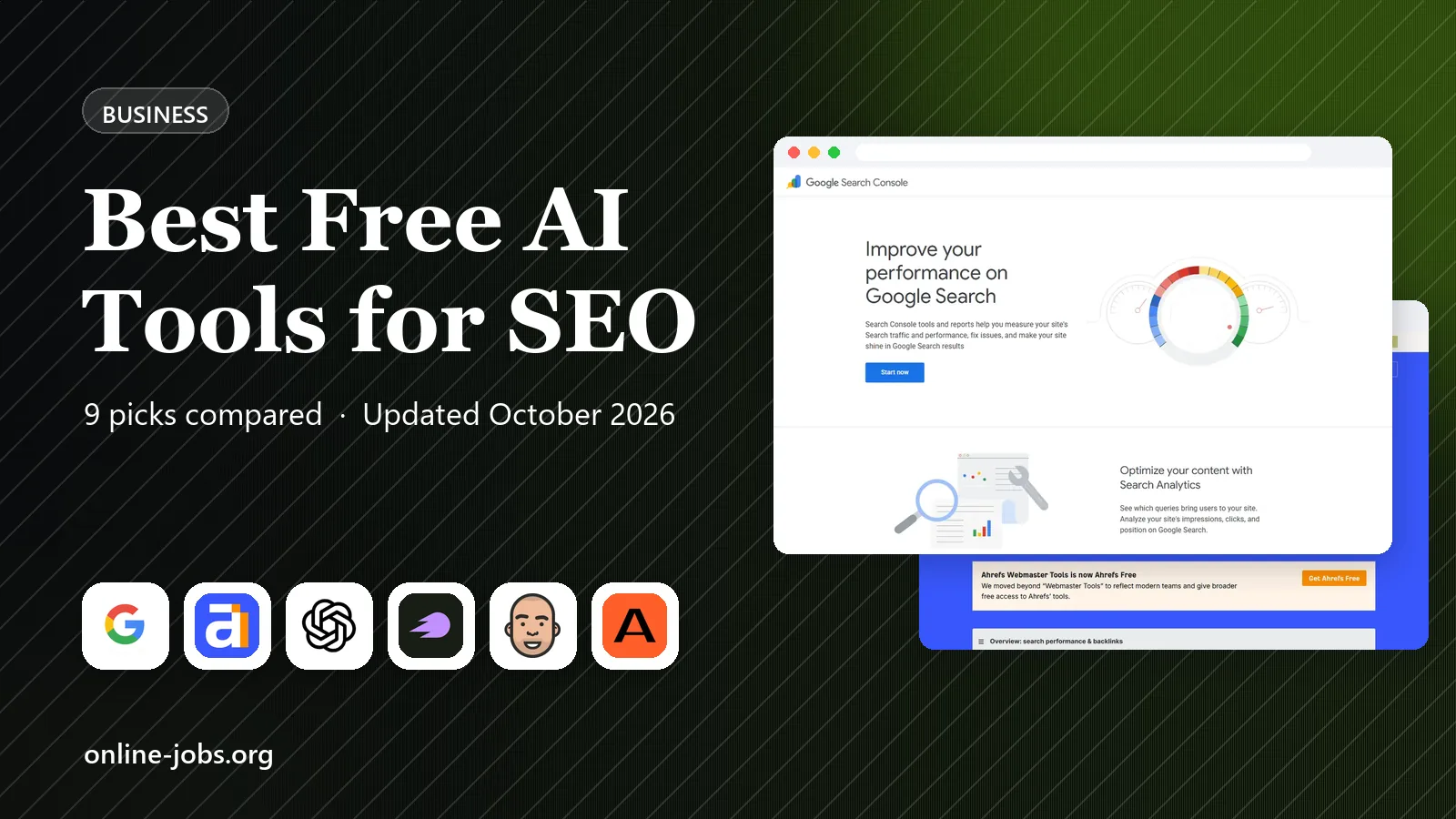 Best Free AI Tools for SEO in 2026: 9 Tools Compared